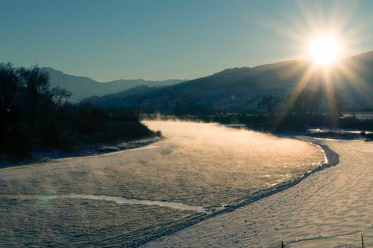 Iced River