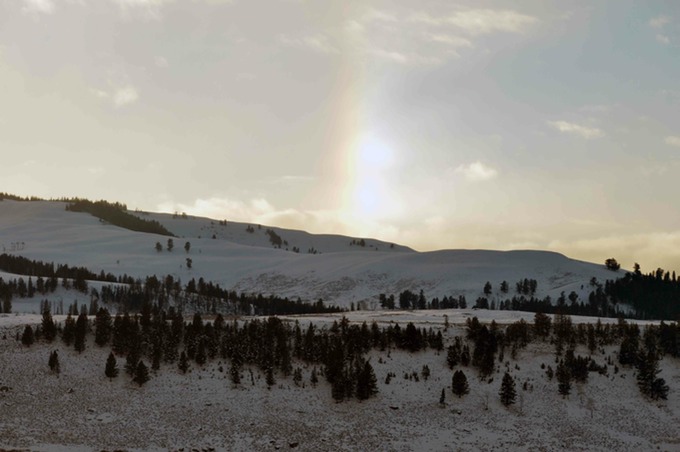 My rainbow in Yellowstone