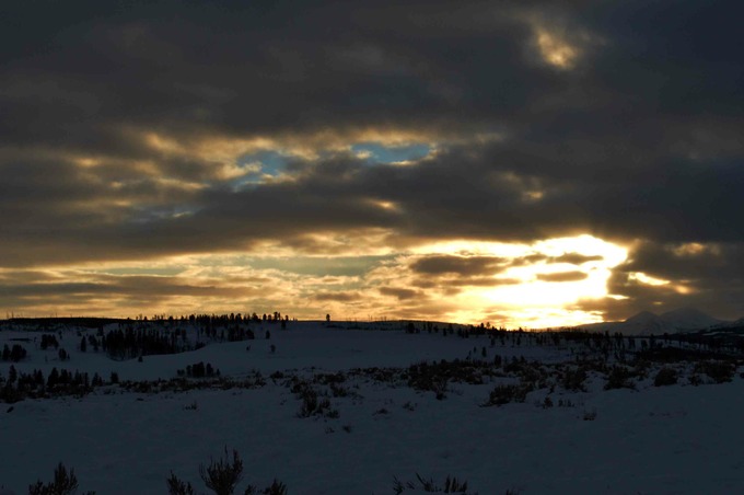 Sundown on New Years Eve